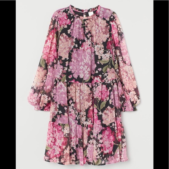 Wide cut floral dress H&M - Picture 5 of 9